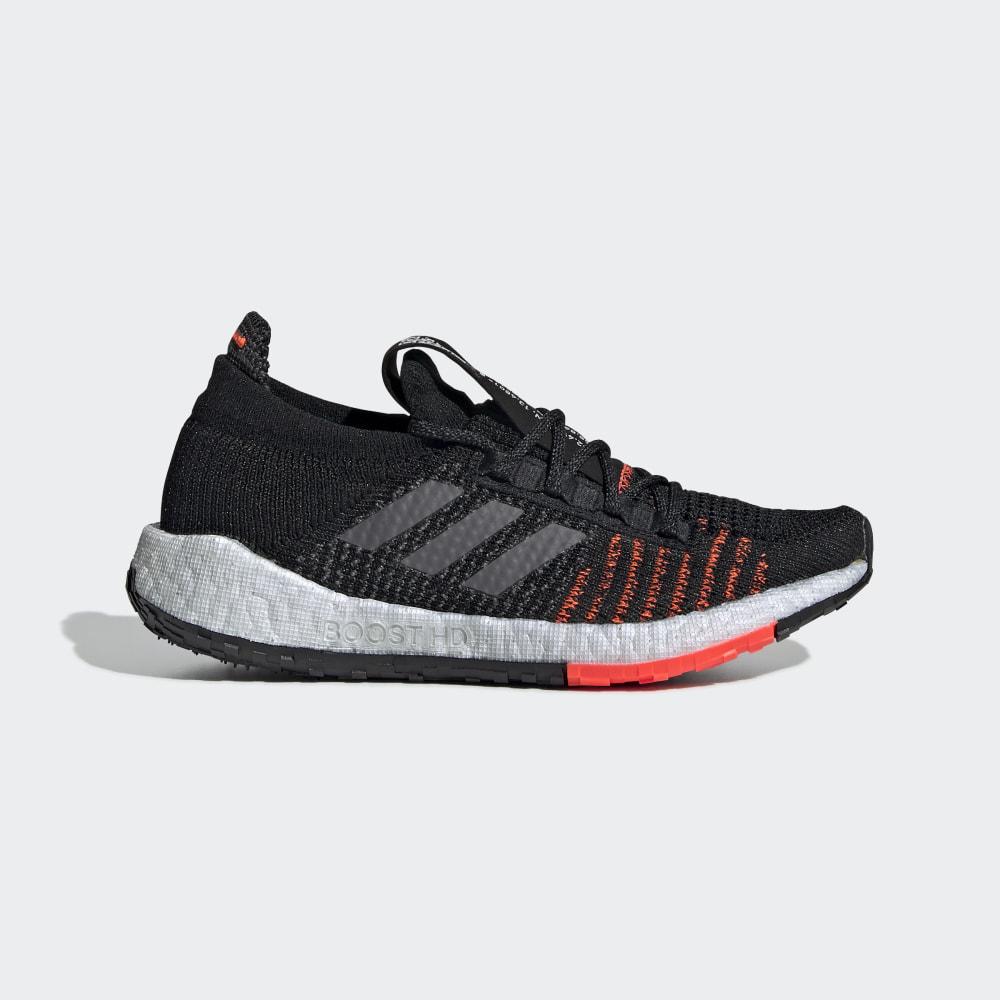 Adidas Boys' Pulseboost HD Running Shoes Black/Grey/Red Ireland EE4030